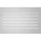 Ekena Millwork Vertical Surface Mount PVC Gable Vent: Functional, w/ 2"W x 2"P Brickmould Sill Frame, 34"W x 22"H GVPVE34X2203SF - alternate 4